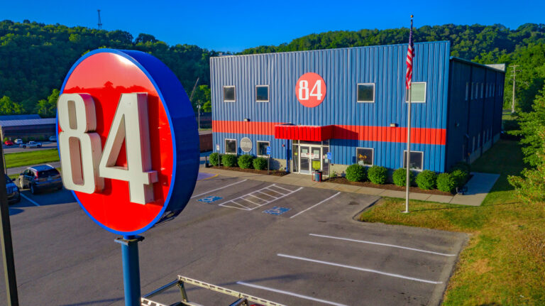 84 Lumber building located in Eighty Four, PA in Washington County, Pennsylvania.
